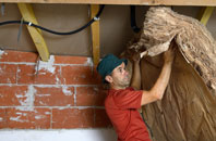 Old Down tapered roof insulation